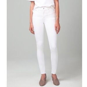 NWT Citizens of Humanity Rocket high rise white skinny jeans 32